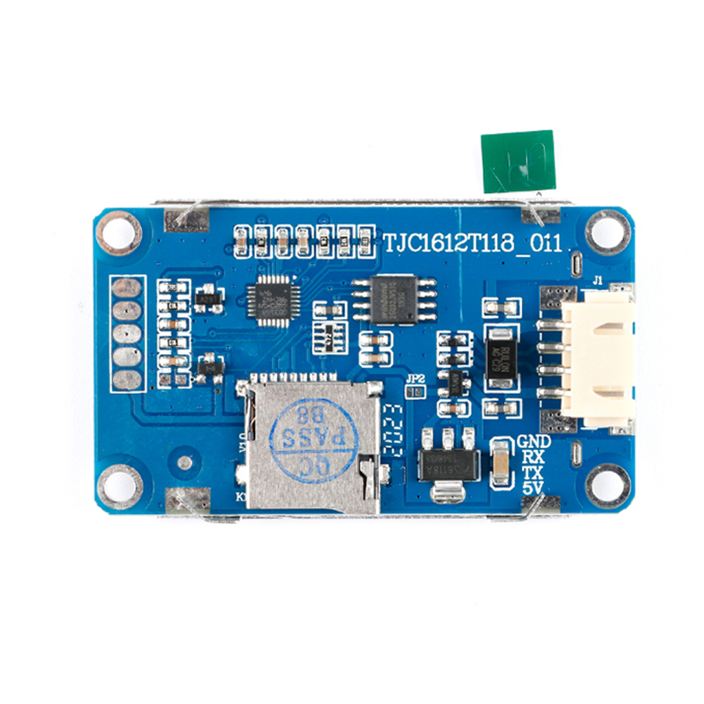 1.8 inch Serial screen display module 160×128 no touch With font library QR code display HMI screen metal frame