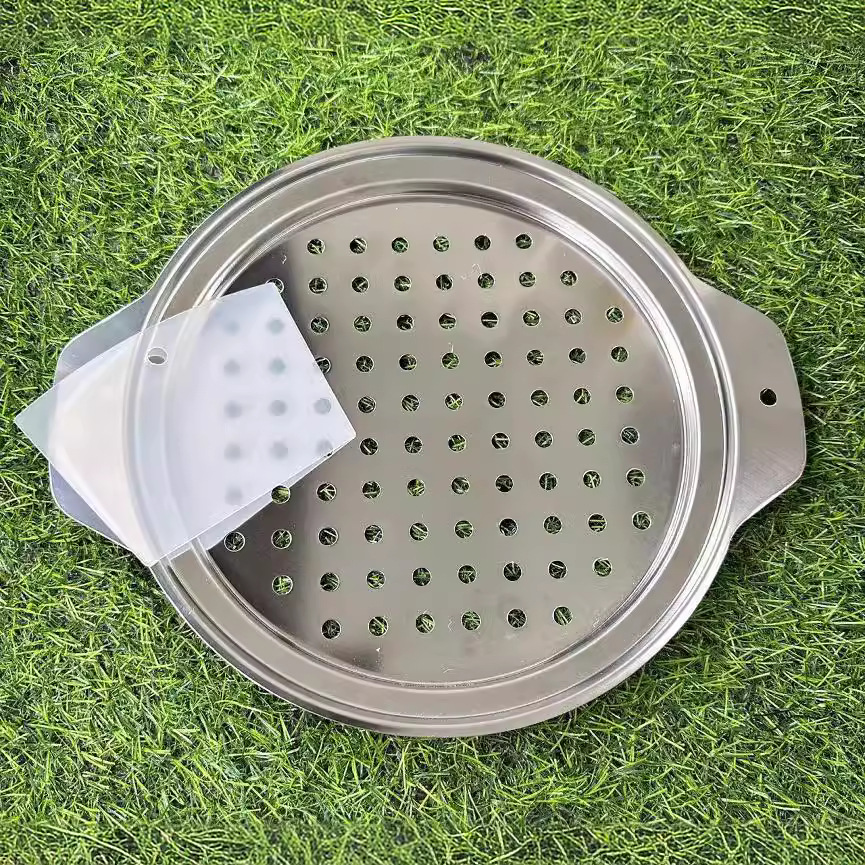 Couvercle de fabricant de Spaetzle en acier inoxydable avec grattoir, fabricant de nouilles aux œufs traditionnels allemands, Pot, passoire à Spaghetti: Default Title