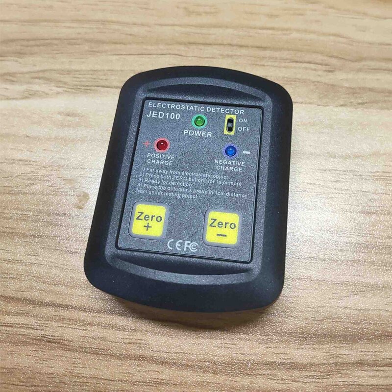 JED100 Electrical Equipment Electrostatic Voltage Tester Non‑Woven Fabric Static Electricity Field Meter Non-contact Tester