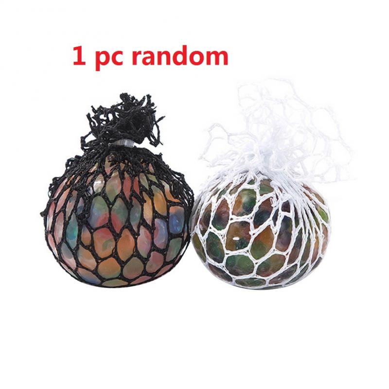 1 Pc Stemming Squeeze Relief Druif Bal Speelgoed Decompressie Knijpen Stress Relief Speelgoed: Default Title