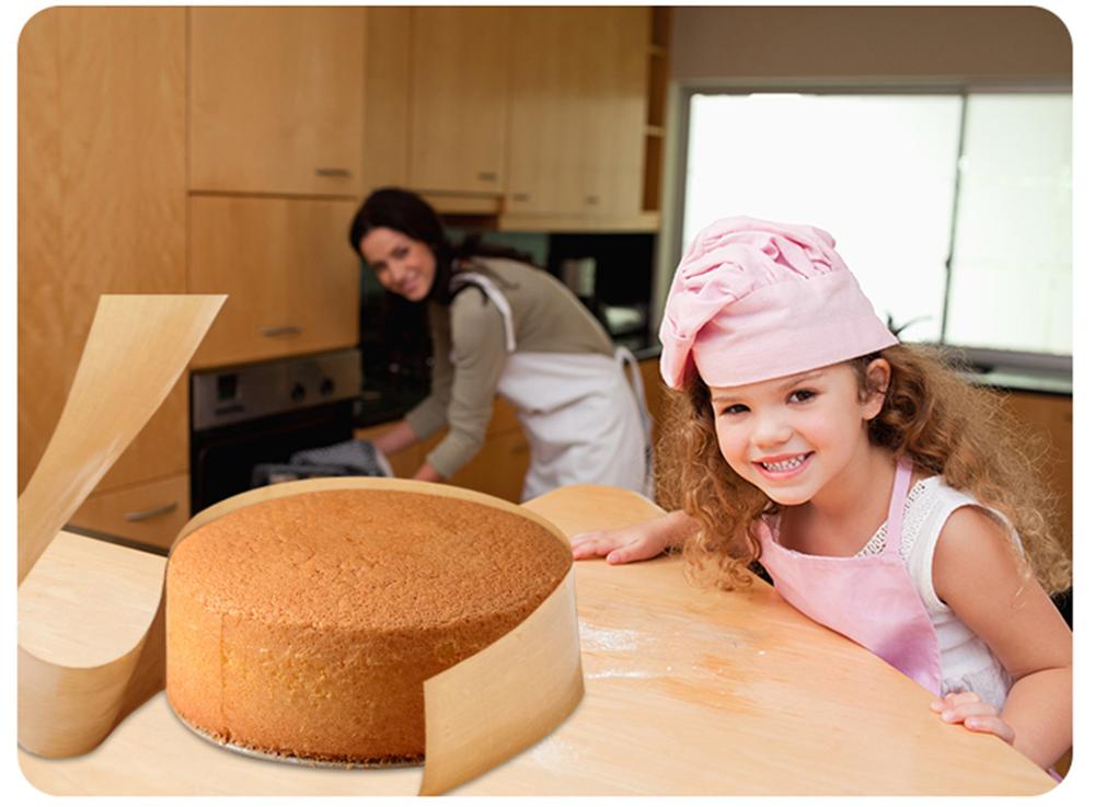 Non stick cake tin liner easy to release sheet for 5 to 8 inch cake molds food grade reusable 1000 times