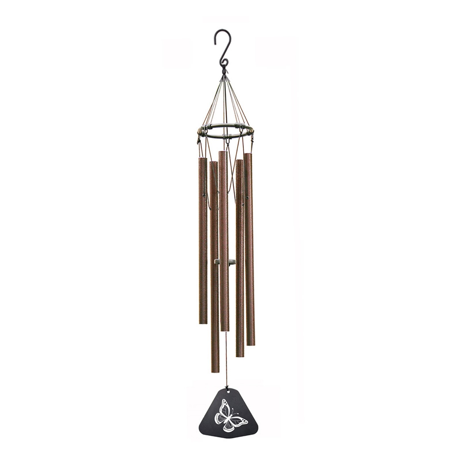 Tuin Decor Windgong Brengen Mooi Geluid Aluminium Buis Wind Chime Gedenkteken Sympathie Wind Chime Met S Haak: Default Title