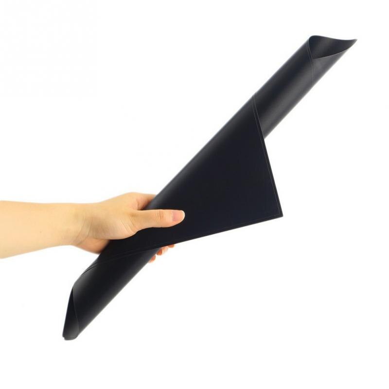 5pcs/lot Black BBQ Grill Mat Non-stick Heat Resistant Grill Liner Portable Baking Sheet Easy Oil Clean Pad Barbecue Accessories