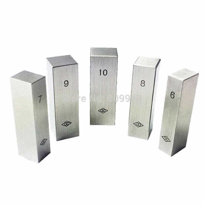 Precisie 10Mm 20Mm 30Mm 40Mm 50Mm 100Mm Blok Gauge Meet Gage Blok Stalen Vierkante gage Meten Schuifmaat Micrometer