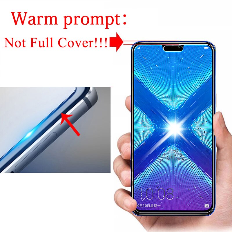 3pcs tempered glass For huawei honor 8x 8s 8c 8a pro 8 lite protective Glass on honor 8 s x a c honer a8 x8 c8 s8 9H safety Film