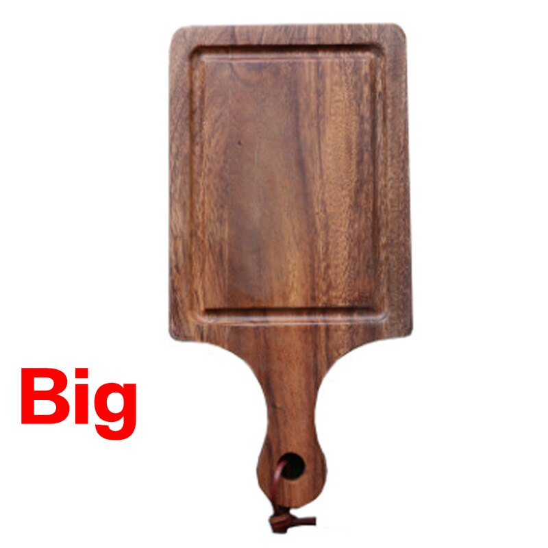 Wooden Chopping Board Pizza Steak Baking Bread Board Maternal Child Cooked Food Pallet Chopping Board Fruit Cutting Board Block: big
