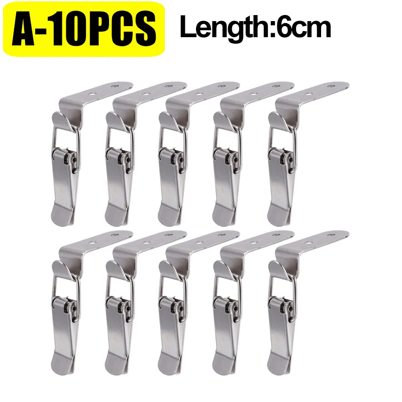 90° Duck-mouth Buckle Lock Wooden Boxes Hardware Closure Hasps Snap Lock Clamp Quick Release Latch for Suitcase Drawers Cabinet: green