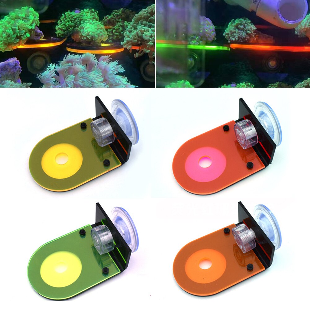 1/3 Lights Fish Tank Fluorescence Coral Frag Rack Bracket Acrylic Aquarium Reef Plugs Holder Mount Water Plant Stand Suction Cup