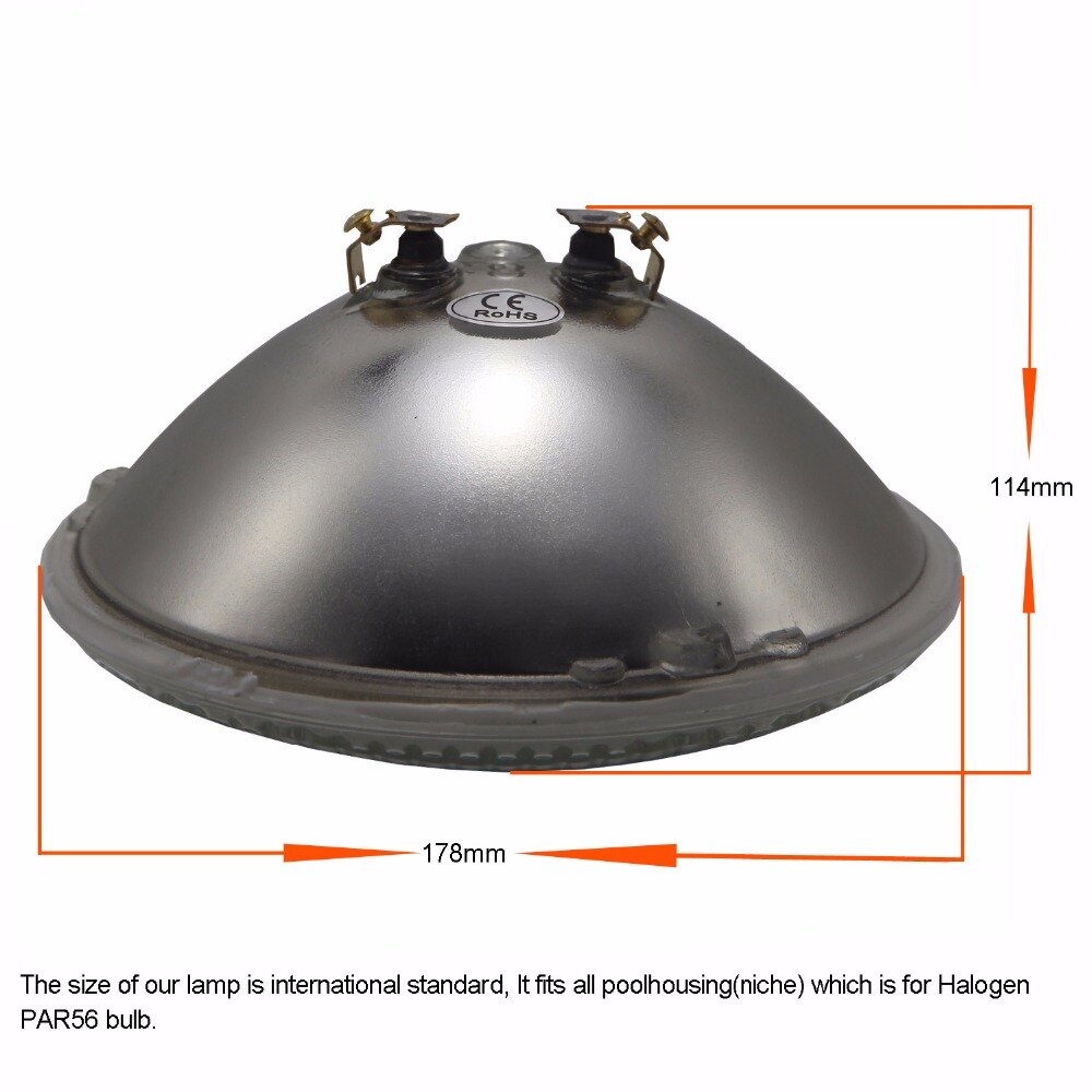 High Power LED Pool Light 12V Piscina LED PAR56 Bulb 18W 36W 54W Underwater Pond Lighting RGB Multi Color with Remote Warm White