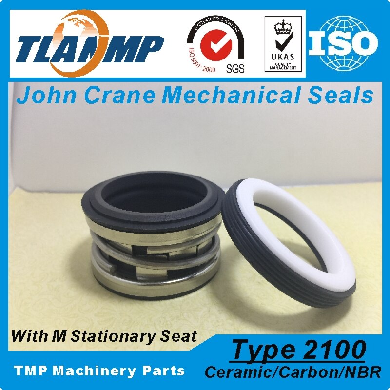 Type 2100-1-24 , TJ-0240 , T2100-24 , 2100-24 (L3) J-Crane Elastomeer Balg Mechanical Seals (Materiaal: Carbon/Keramische/Nbr)