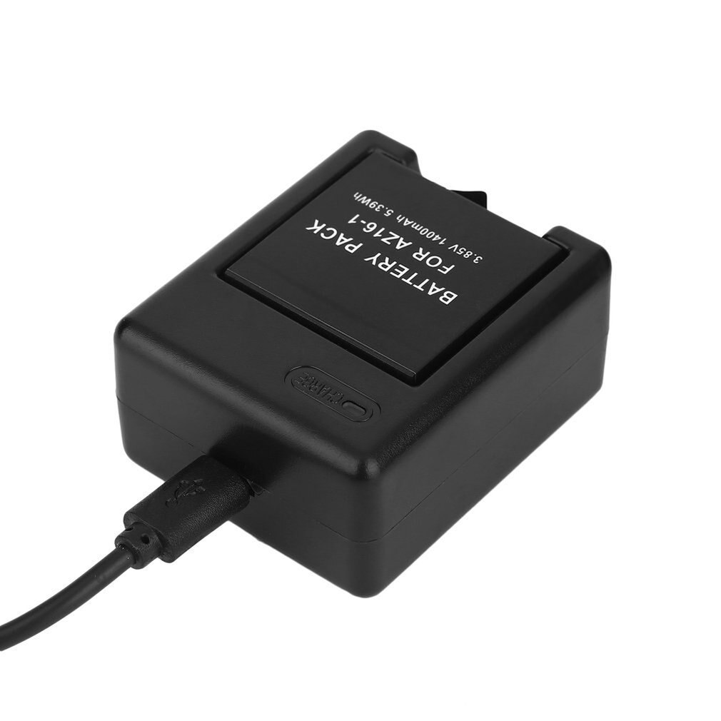 3.85V 1400Mah Usb Dual Charger Met Batterij Voor Xiaom Yi 2 Ii 4K Voor Originele Sport Yi 4K Actie Camera Accessoires