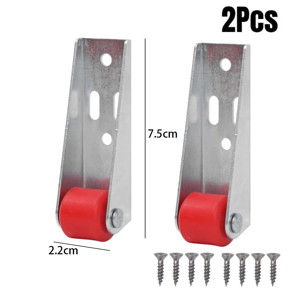 Roulette de Meuble Silays euse, Roulette Directionnelle Montée sur le Côté Mobile, Outil de Déplacement Domestique, Support de Porte, Roue Mobile pour 1/2 Pièces: WHITE