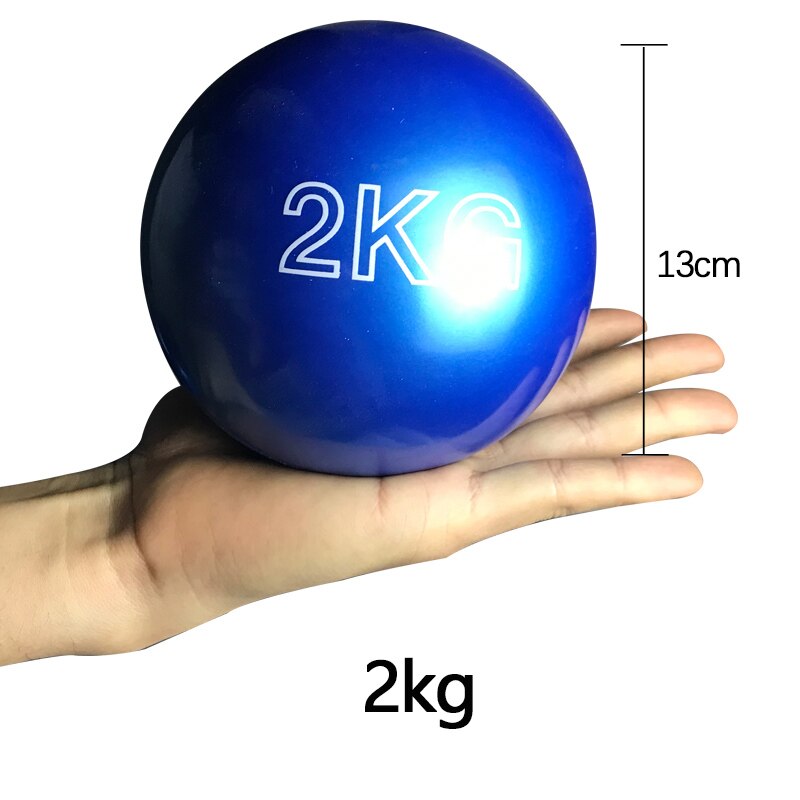 Basketball Dribble Training Heavy Ball Improve Strength Agility PVC Weight Ball Non Slip Grip Ball: 2kg