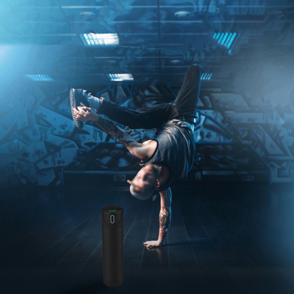 Smart Cup Outdoor Mug LED Screen Temperature Display Buzzer Reminder Drink Cup Cup Student Cup