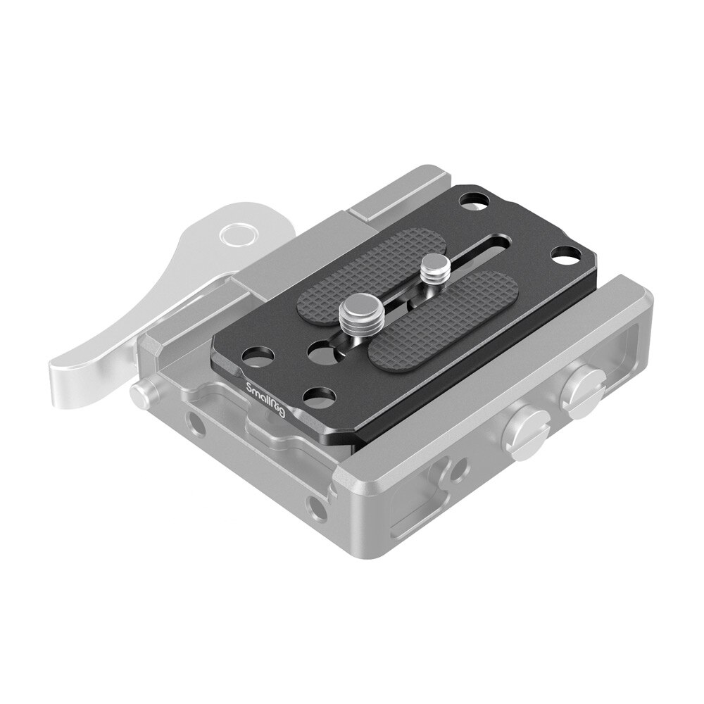 NICEYRIG Quick Release Tripod Baseplate – Fits Manfrotto Standard, Camera Mount