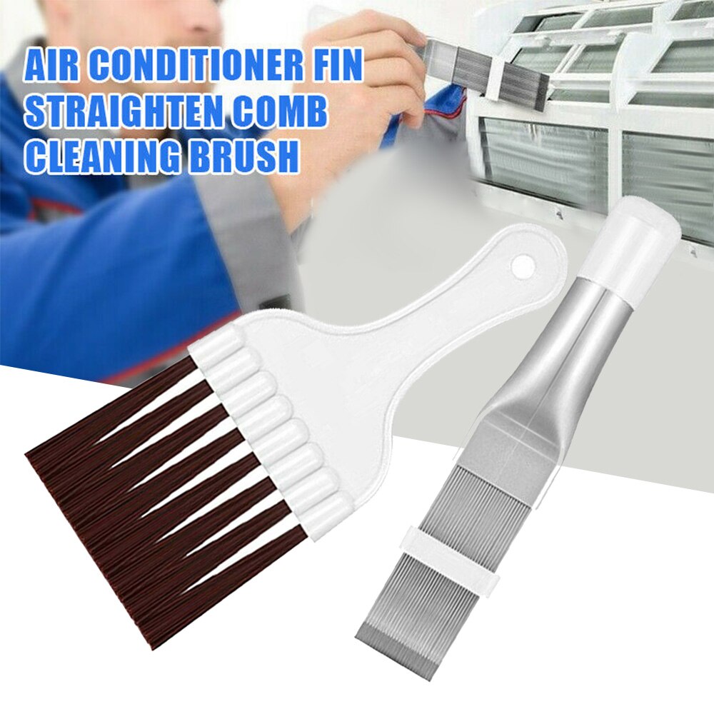 Radiator Fin Koelkasten Kam Cleaner Rvs Coil Cleaning 2Pcs