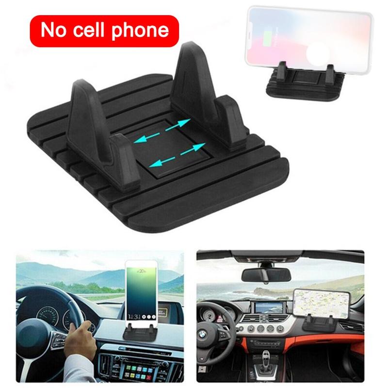 Auto Mount Telefoon Stand Beugel Dashboard Antislip Siliconen Voor Iphone Houder Mat Mobiele Xiaomi Pad Auto Huawei houder Pho Y4D3