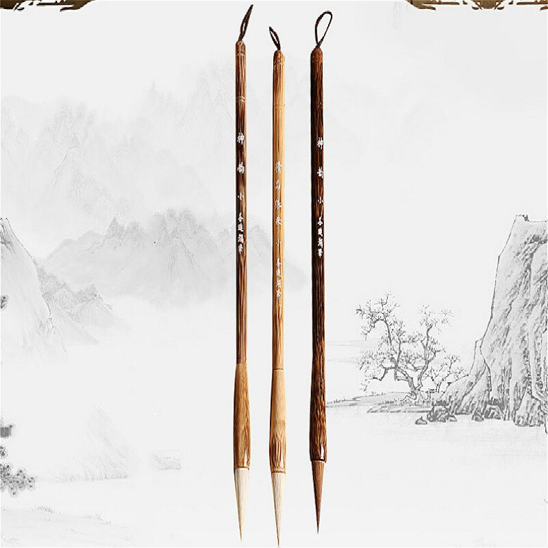 Beginner's Special Practice Regular Script Writing Brushes Student Chinese Painting Calligraphy Writing Brush Sets