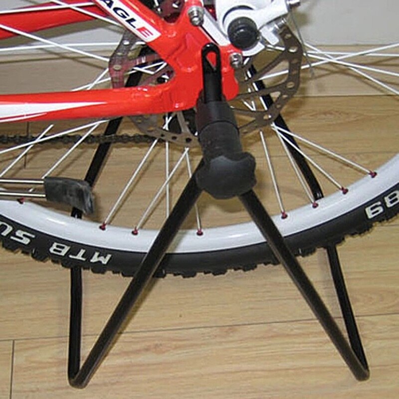 Bicycle Trainer Stationary Bike Cycle Stand Indoor Exercise Training Foldable Repair Stand Floor Storage Parking Rack Bicycle