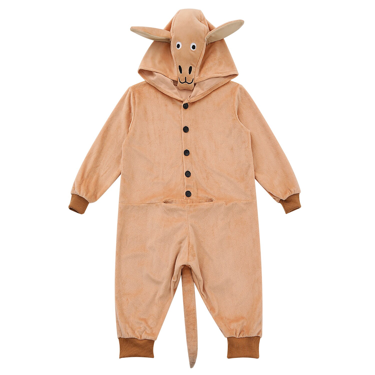 Umorden halloween kostumer til piger dejlig kænguru kostume børn barn pyjamas nattøj dyretema fest fancy kjole