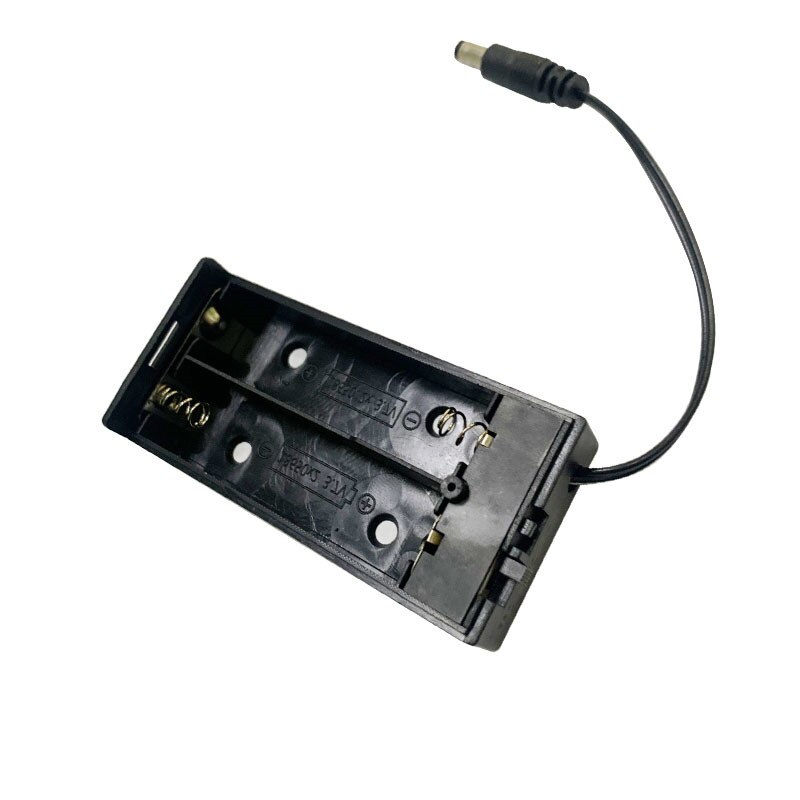 18650 battery box series battery holder 2S 18650 battery box with cover with switch with DC head