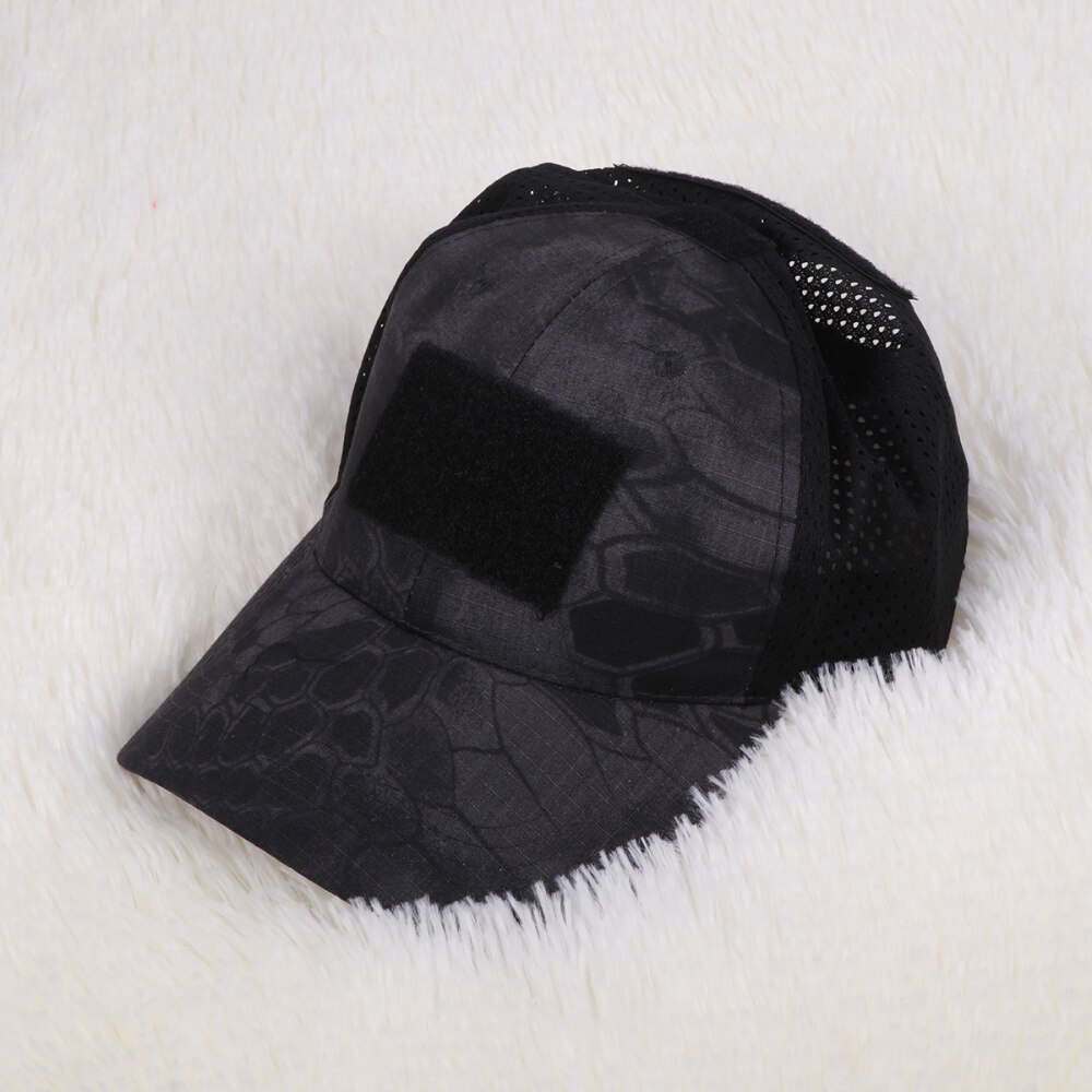 1Pc Haak En Lus Cap Hoed Haak Patch Baseball Hat Voor Outdoor (Patroon 2): Picture 1