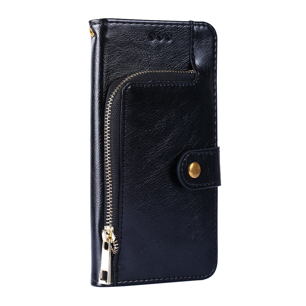 Funda de cuero de PU de negocios multifuncional para LG G9 ThinQ 5G/LG G9/LG G7 ThinQ/LG G6/LG G5 funda: LG G9 ThinQ 5G / Black
