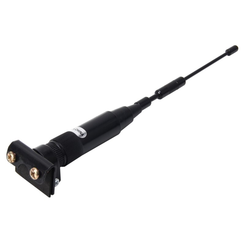 Mini antena Universal de decoración para coche, Clip aéreo extensible lateral para coche modificado para quitar la electricidad estática aérea, longitud: 23cm: Black