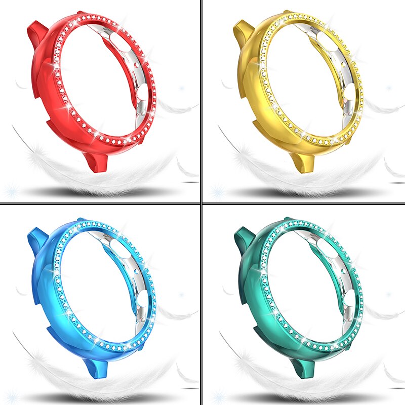 Screenprotector voor samsung galaxy watch active 2, ultradunne zachte siliconen volledige beschermhoes voor galaxy active 40/44mm