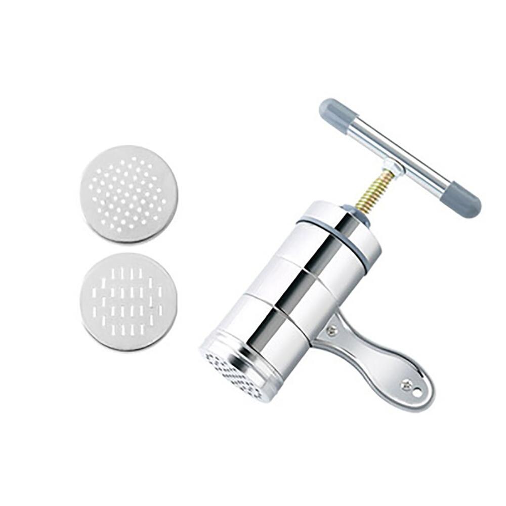 304 Stainless Steel Noodle Maker Machine Spaghetti Pasta Maker Cutter Cookware Fruits Juicer Kitchen Tools: Machine with 2 heads