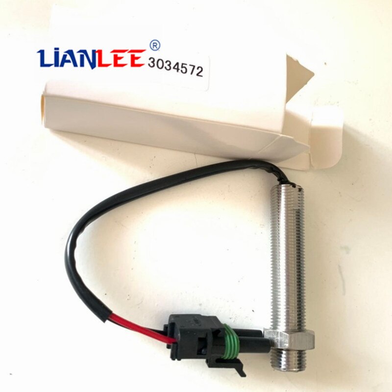 3034572 Magnetic Pickup MPU Generator Speed Sensor Rotational Speed Sensor RPM for Generator Set 12006029