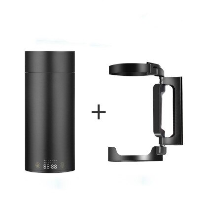 Portable Mini Electric Kettle Water Thermal Heating Boiler Travel Teapot Cup Milk Heater Stew Porridge Cooker 110V 220V: Black 1 / UK
