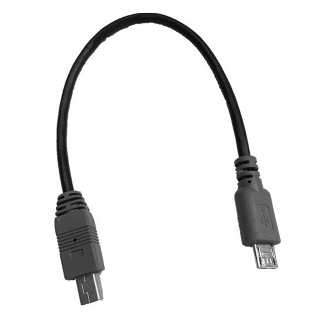 20Cm Micro Usb Naar Mini Usb Otg Kabel Male Naar Male Converter Adapter Data Opladen Mini 5-Pin usb Verlengkabel