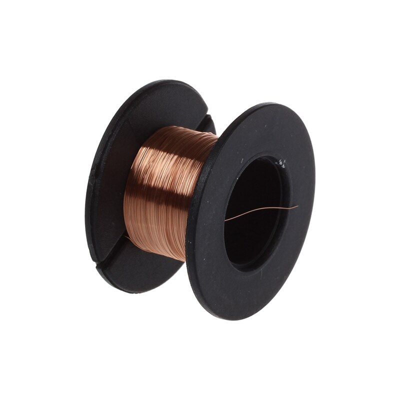 5m 0.1MM Copper Soldering Solder Enamelled Reel Wire Roll Connecting