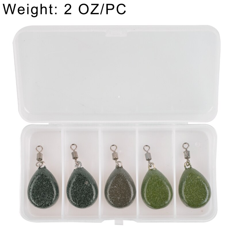 Carp fishing accessories Kit Matte carp swivels Soft Anti tangle sleeve carp fishing connector terminal fishing carp tackle: 5PCS-Carp-sinker