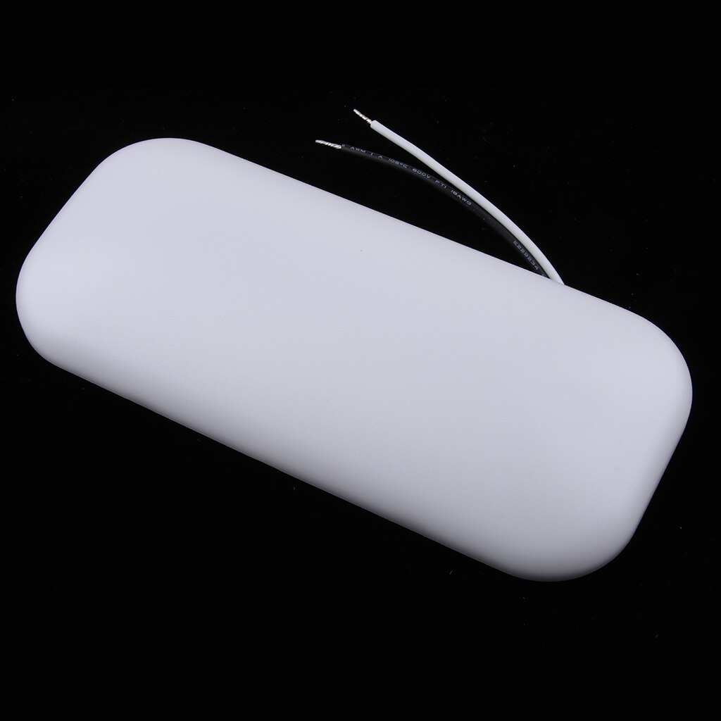 RV LED Ceiling Dome Roof Light Fixture 8 inch Interior Lighting for Car/RV/Trailer/Camper/Boat - DC 12V, Neutral White, 4000K