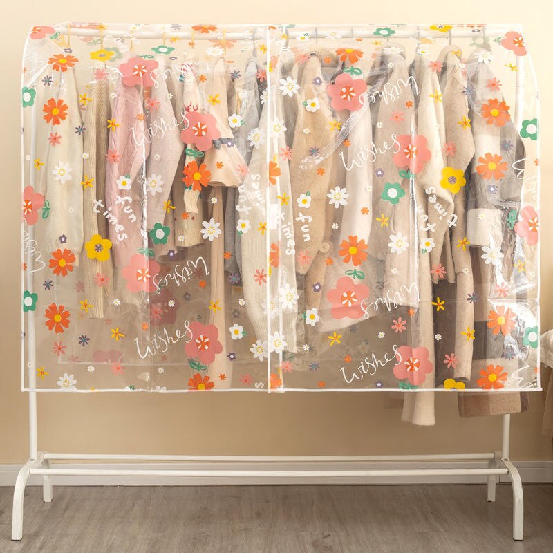 Waterproof Dustproof Clothes Big Dust Cover For Garment Suit Dress Coat Protector Hanging Organizer Wardrobe Storage Bags