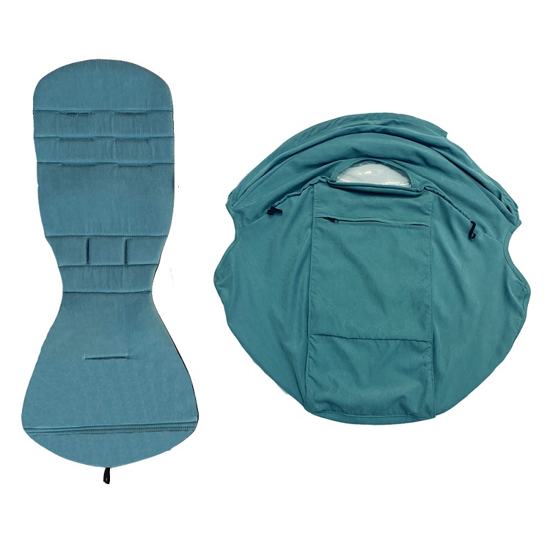 1:1 kinderwagen Zubehör Sitz Kissen Matratze und Baldachin Sonnenblende Sonnenschirm Für 175 Grad Babyzen Yoyo 2 Yoya Ähnliche Kinderwagen: Aqua Blau