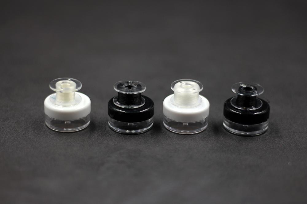 1 Stuk Scroll Type Sub-Draad Sterke Onzichtbare Draad Transparant (Wit/Zwart)-50 M, goocheltrucs, Accessoires, Elasticiteit