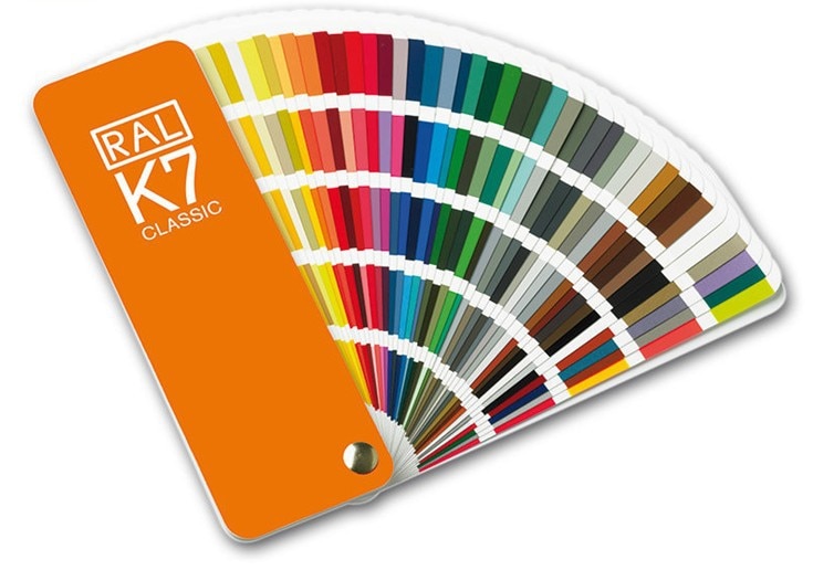 Original Germany RAL K7 international standard color card raul - paint coatings color card for paint 213 colors with Box