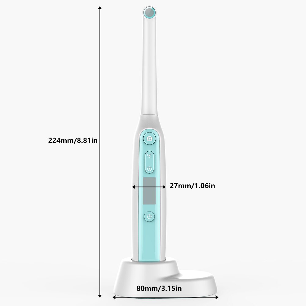 Wifi Draadloze Intraorale Camera Hd Led Licht Tanden Inspectie Endoscoop Tandarts Oral Video Tools Voor Iphone Android