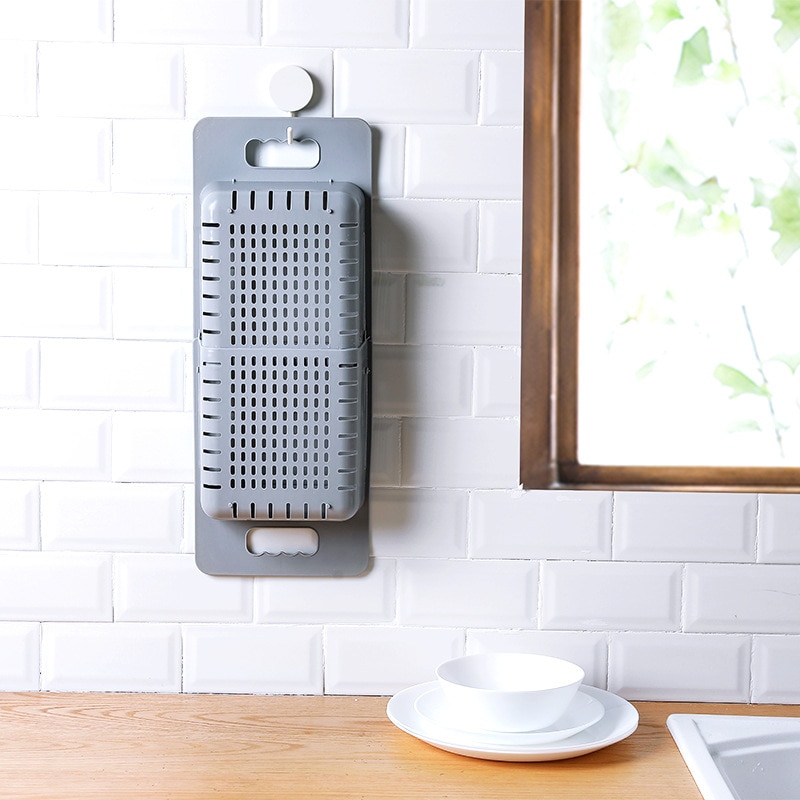 Household kitchen retractable adjustable sink retractable vegetable washing basket drain basket washing basket 1Pcs