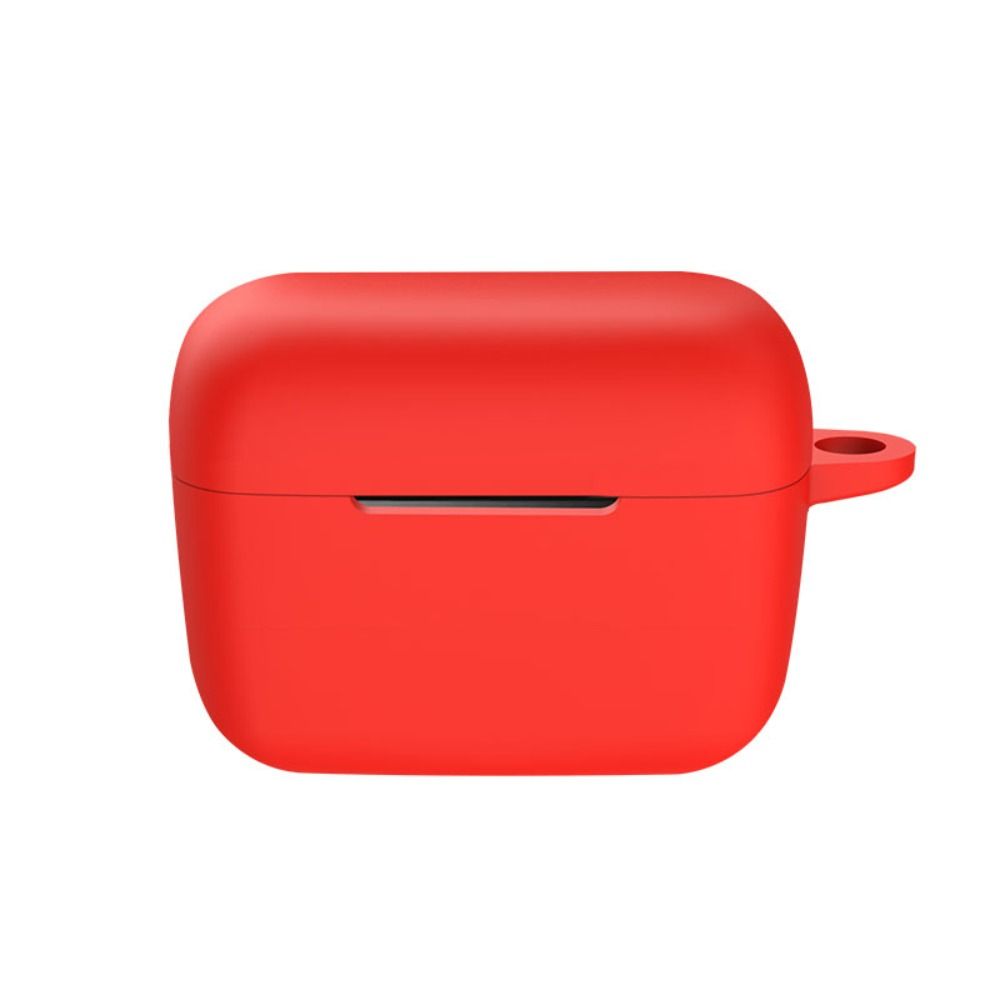 Funda de silicona con gancho para auriculares, funda protectora anticaída, a prueba de polvo y golpes, para SENNHEISER CX True Wireless: Caqui