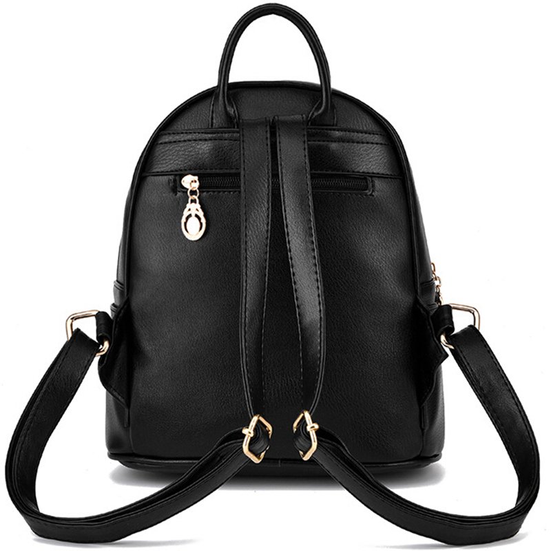 Vogue Sterne Frauen Rucksack Für Mädchen Rucksäcke Schwarz Rucksäcke Weibliche Mädchen Taschen Damen Schwarz Rucksack LA264