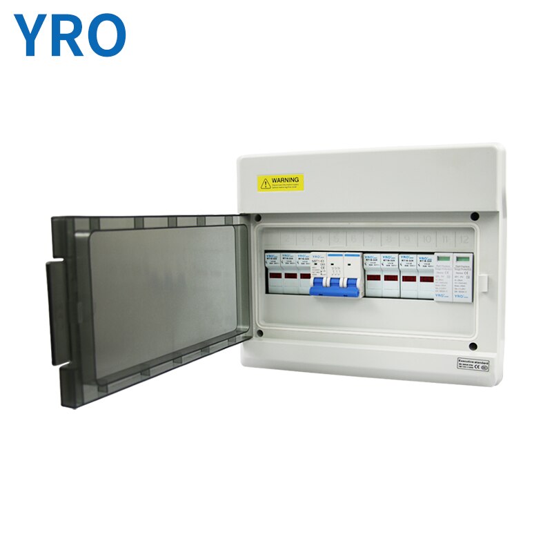 12 Manieren Din Rail Outdoor Waterdichte Elektrische Verdeelkast Circuit Breaker Mcb Power Plastic Junction Draad Doos IP65 SH12PN