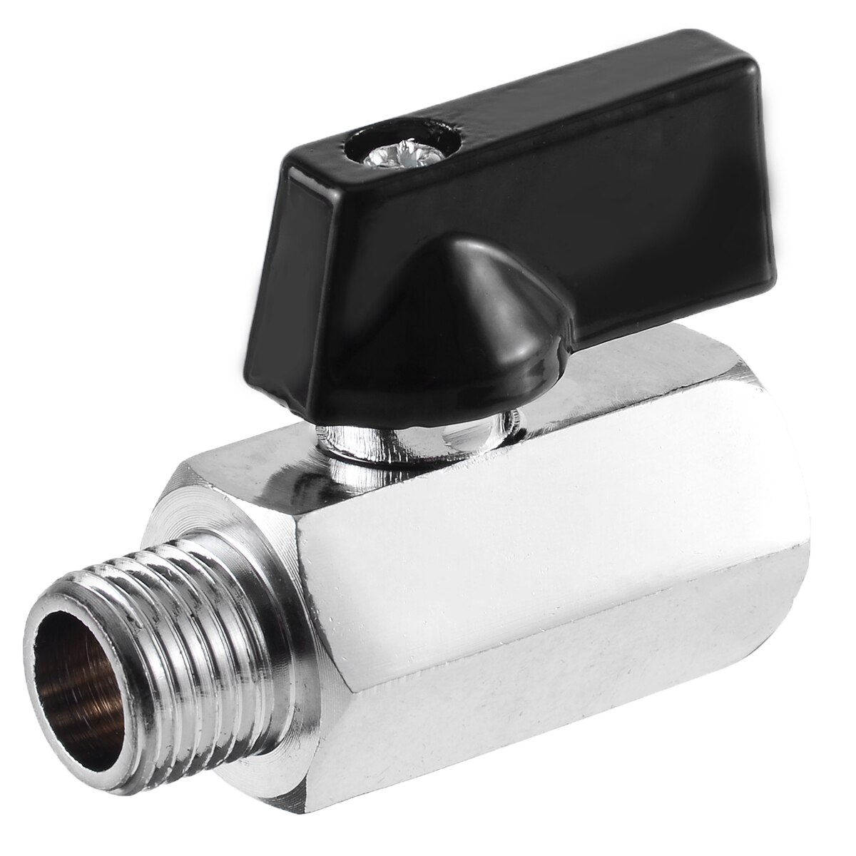 Mayitr 1/4 "Bsp Messing Kogelkraan Threads Tap Air Compressor Slang Mini Kogelkranen Tool Deel