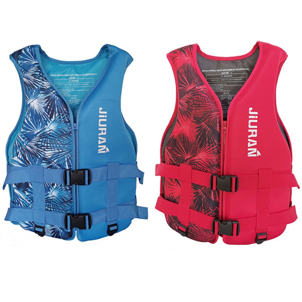 Outdoor rafting universal buoyancy vest diving swimming buoyancy life jackets fishing kayaking boating suit parent-child outfit