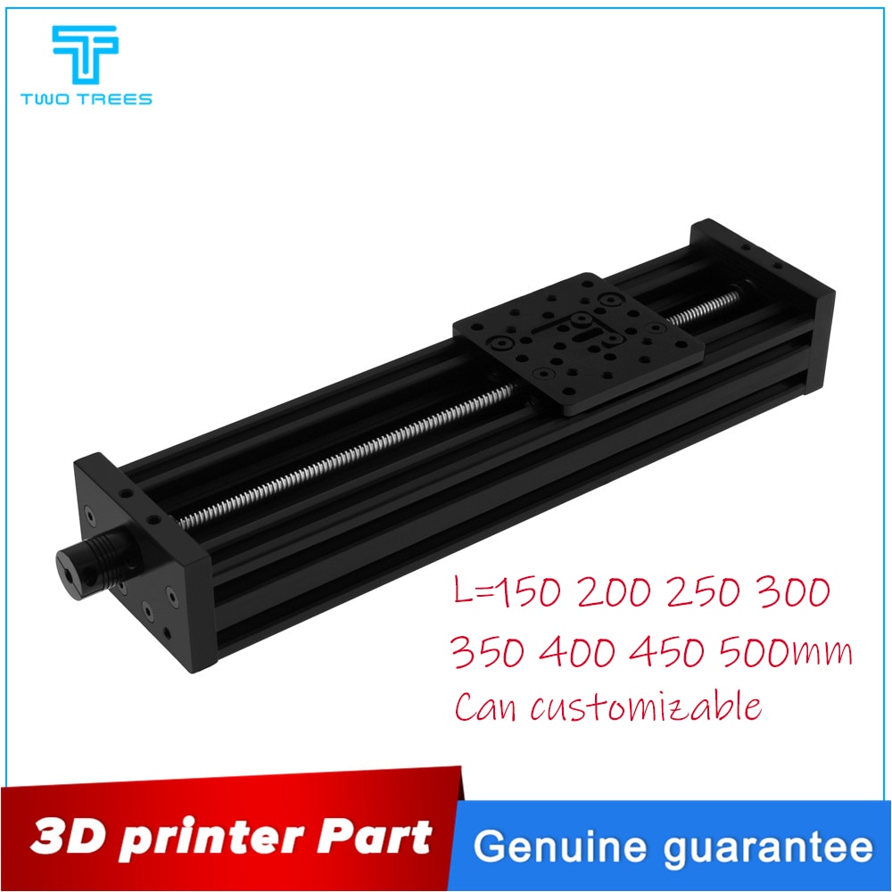 3d Printer Openbuilds Z-axis Lead Screw T8 Z Axis Diy C-beam CNC Sliding Table 200mm 250mm 500mm Linear Actuator Bundle Kit