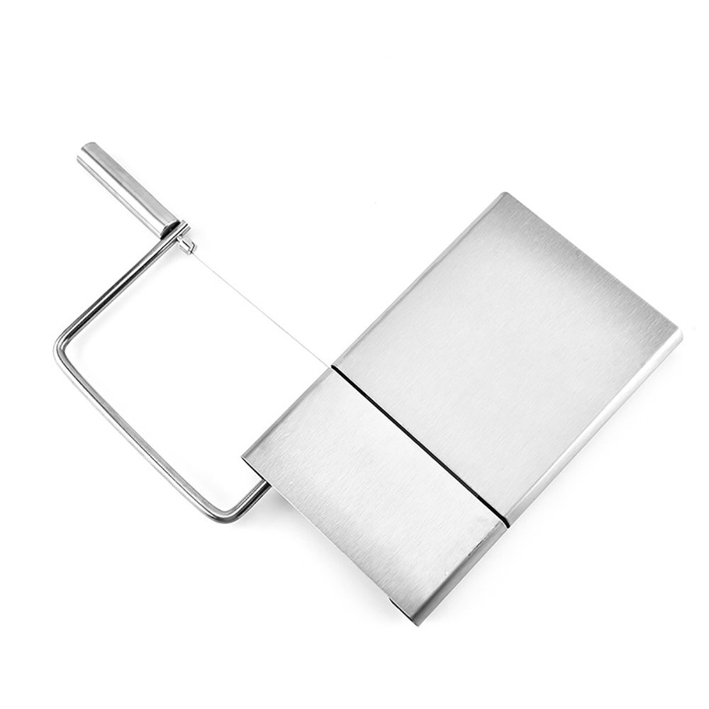 Stainless Steel Cheese Slicer With 5pcs Replacement Stainless Steel Cutting Wire Cheese Butter Cutter Kitchen Accessories