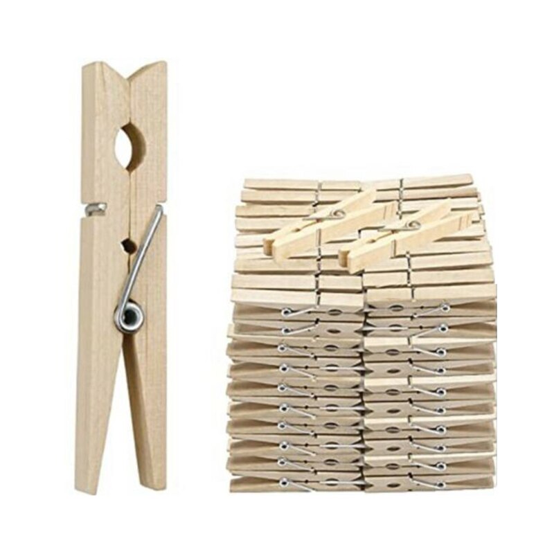 36pcs/Set Wooden Clothes Pegs Washing Line Wood Pe... – Vicedeal